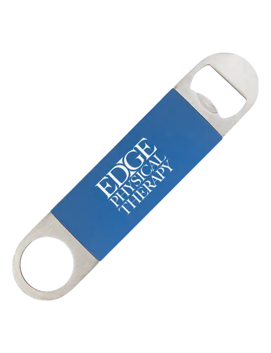 Royal Bottle Opener with Silicone Grip w/Edge Physical Therapy Logo