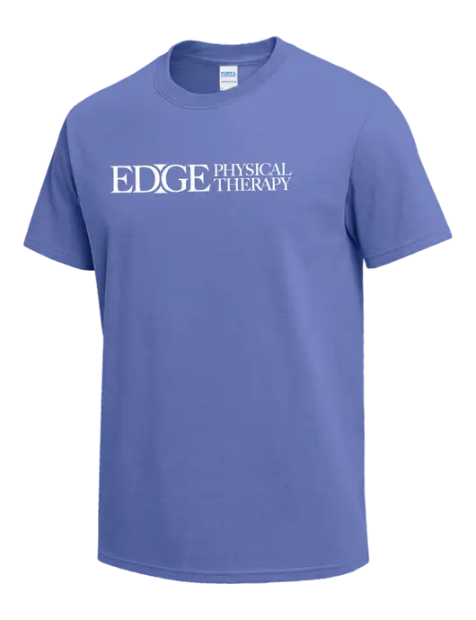 Light Purple Heavyweight 6.1 oz T-Shirt w/Edge Physical Therapy Logo