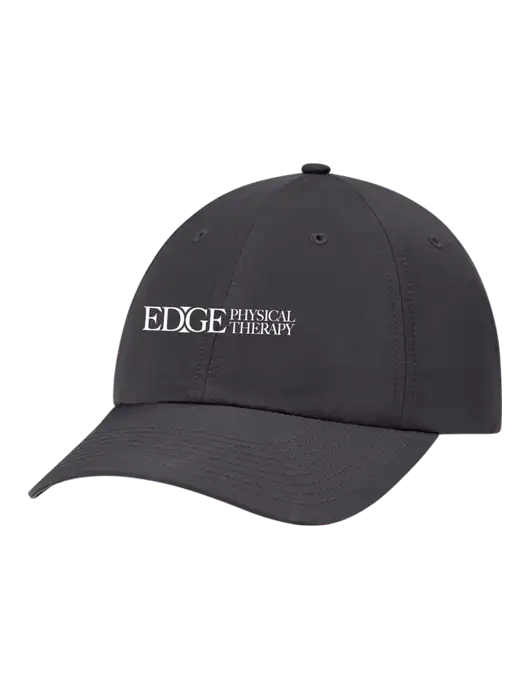 Richardson Relaxed Performance Lite Dark Grey Cap w/Edge Physical Therapy Logo