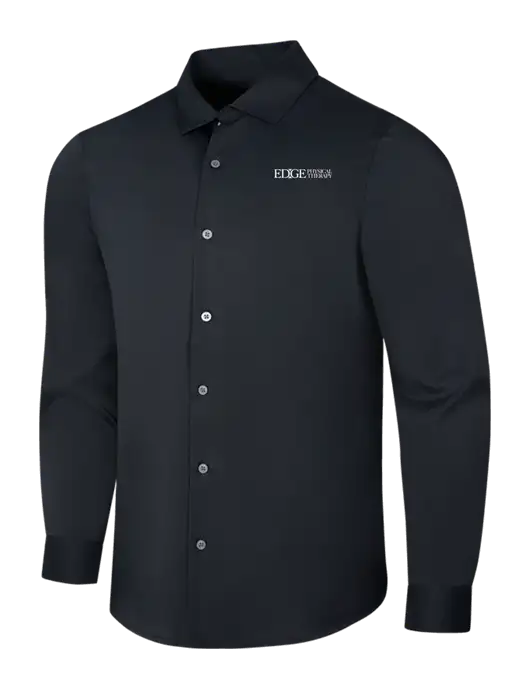 Black City Stretch Shirt w/Edge Physical Therapy Logo