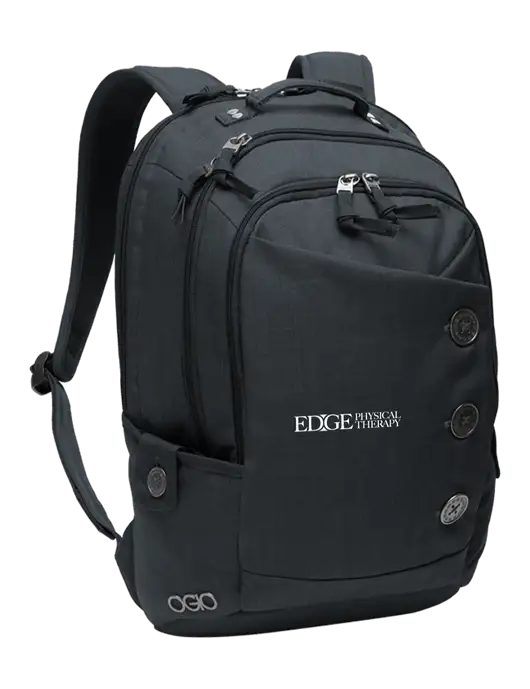 OGIO Storm Grey Ladies Melrose Pack w/Edge Physical Therapy Logo
