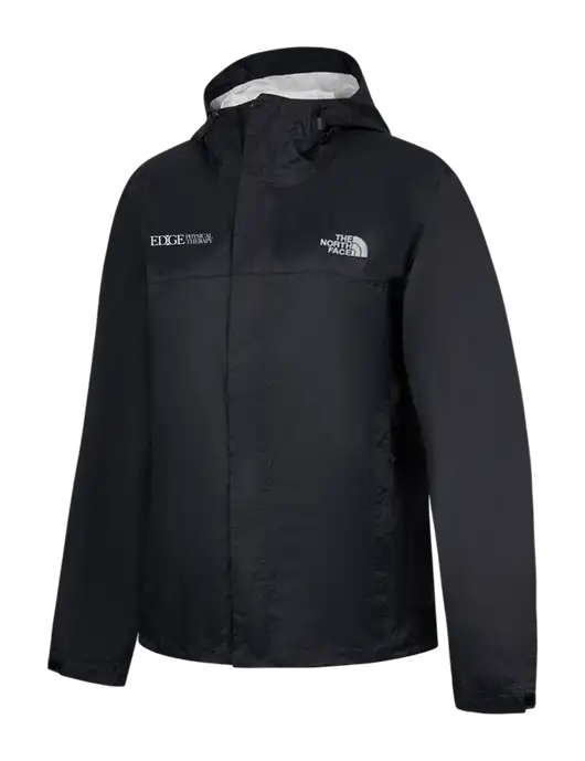 The North Face Black DryVent Rain Jacket w/Edge Physical Therapy Logo