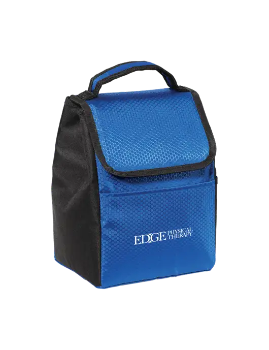 Lunch Bag Twilight Blue/Black Cooler w/Edge Physical Therapy Logo