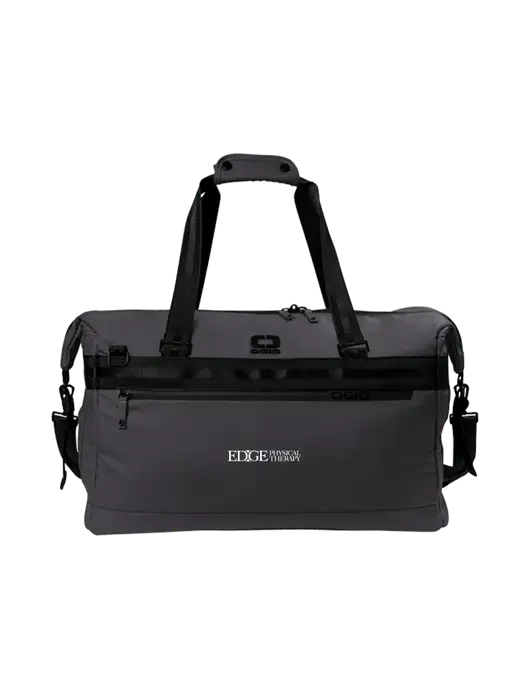 OGIO Very Dark Grey Commuter Duffel w/Edge Physical Therapy Logo