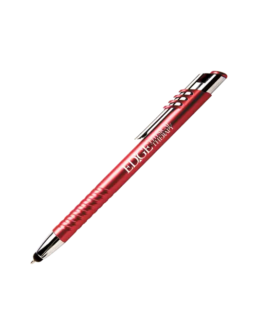 Schirhart Red Stylus Pen - Blue Ink w/Edge Physical Therapy Logo