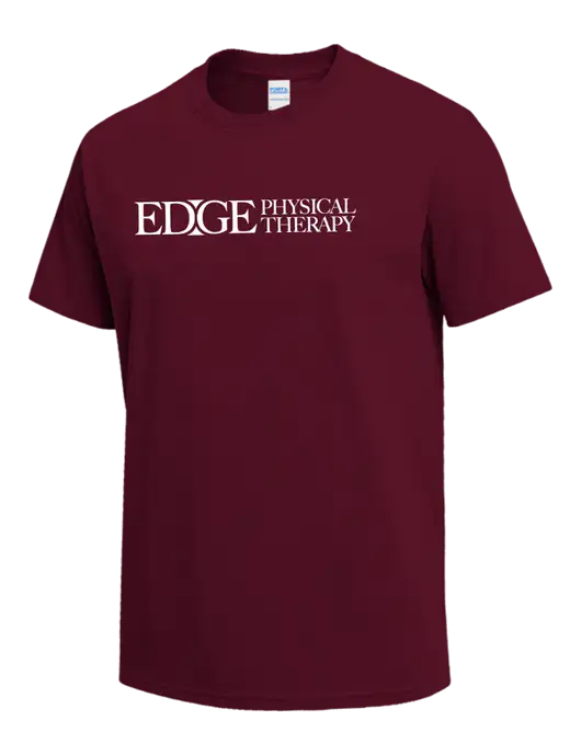 Cardinal Heavyweight 6.1 oz T-Shirt w/Edge Physical Therapy Logo