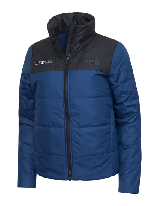 North Face Womens Navy Everyday Insulated Jacket w/Edge Physical Therapy Logo