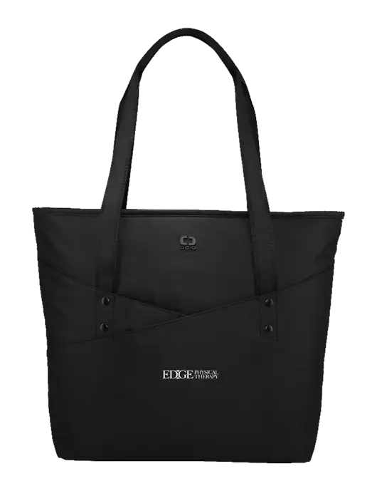 OGIO Black Downtown Tote 
 w/Edge Physical Therapy Logo