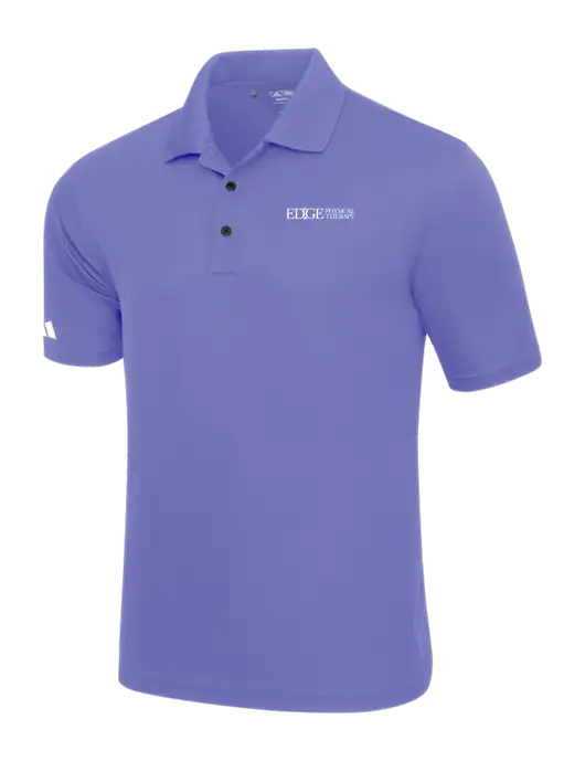 Adidas Light Purple Basic Sport Polo w/Edge Physical Therapy Logo