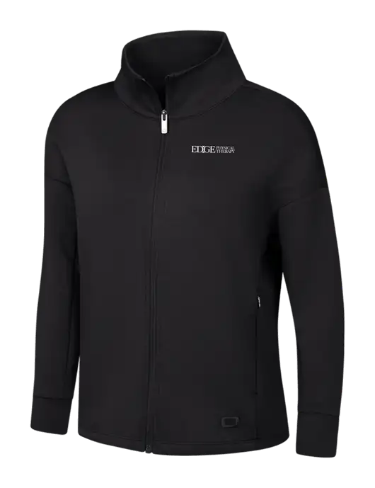 OGIO Womens Black Transcend Full-Zip w/Edge Physical Therapy Logo
