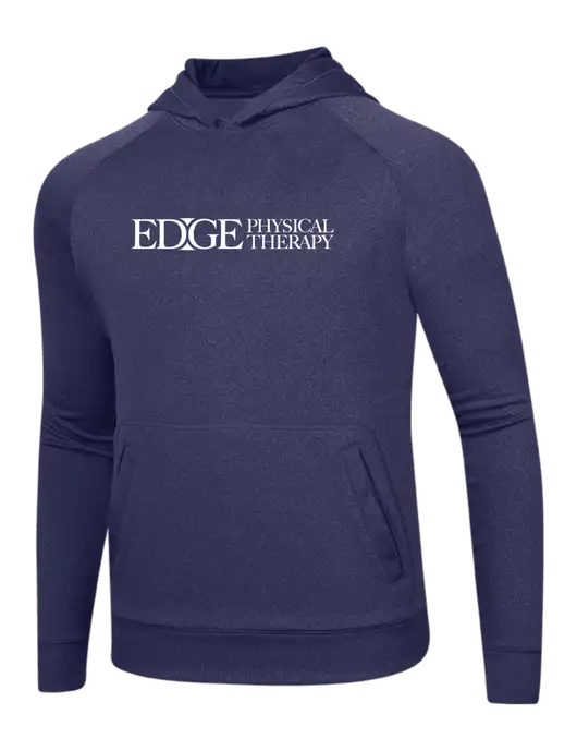 Tech True Navy Fleece Hooded Sweatshirt w/Edge Physical Therapy Logo