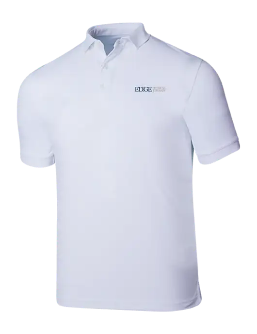Callaway Ottoman Bright White Polo w/Edge Physical Therapy Logo