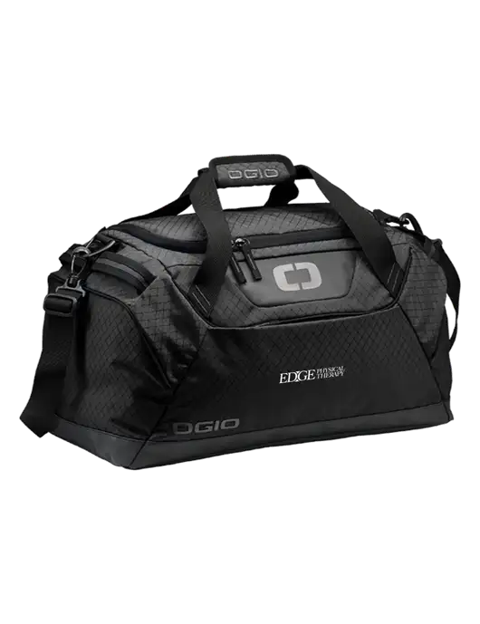 OGIO Black Catalyst Duffle
 w/Edge Physical Therapy Logo