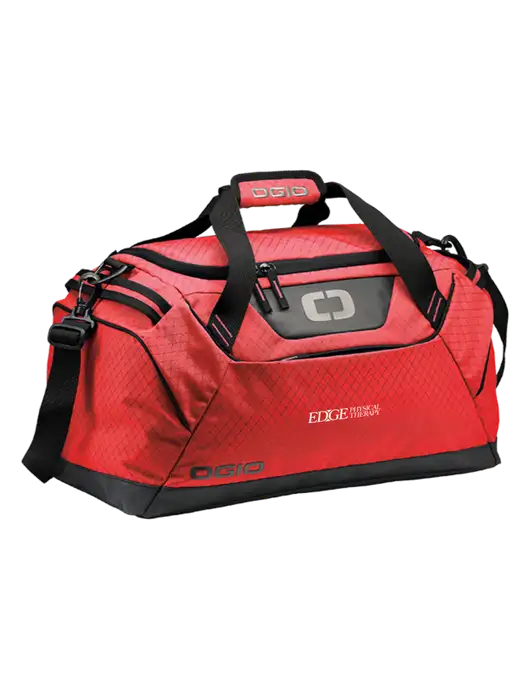 OGIO Red Catalyst Duffle
 w/Edge Physical Therapy Logo