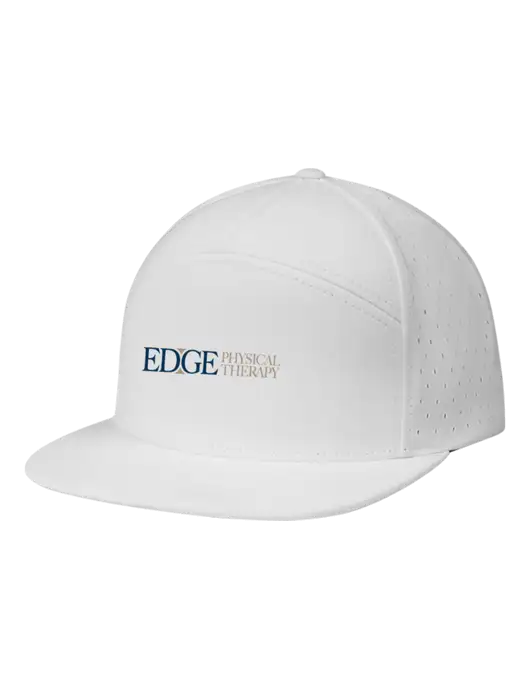 Richardson White Cannon Cap w/Edge Physical Therapy Logo