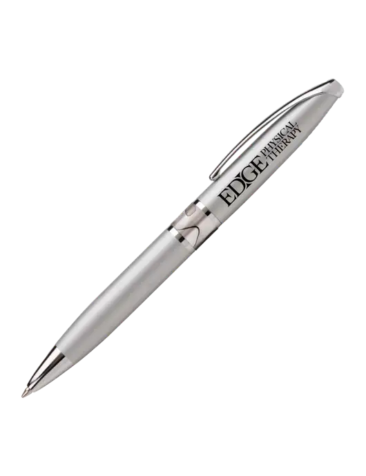 Illusion Silver Pen - Black Ink w/Edge Physical Therapy Logo