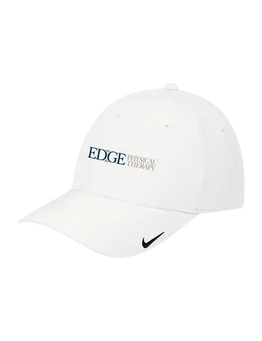 Nike White Dri-FIT Legacy Cap w/Edge Physical Therapy Logo
