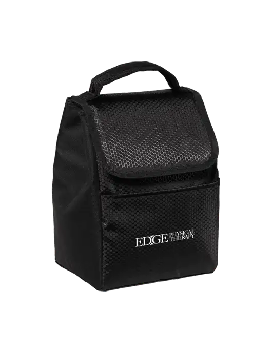Lunch Bag Black Cooler w/Edge Physical Therapy Logo