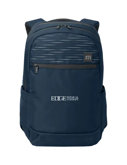 TravisMathew Navy Approach Backpack w/Edge Physical Therapy Logo