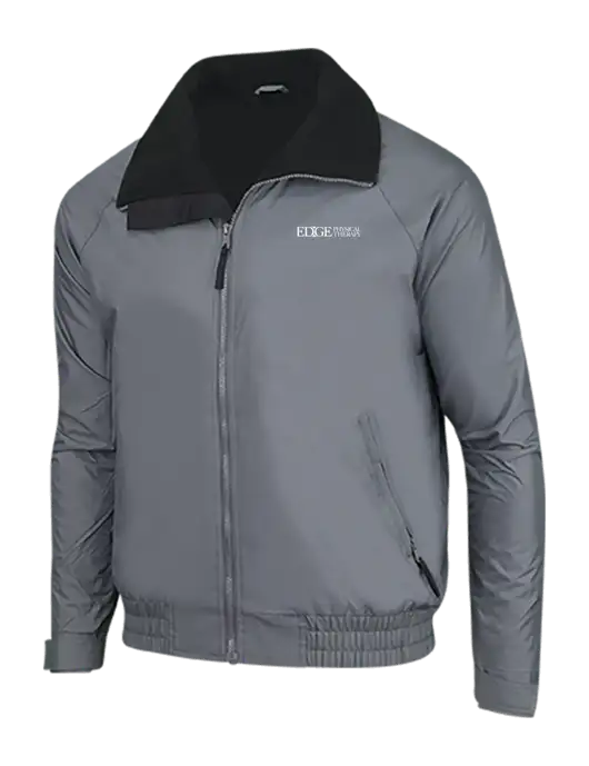 Dark Grey/Black Classic Competitor Jacket w/Edge Physical Therapy Logo