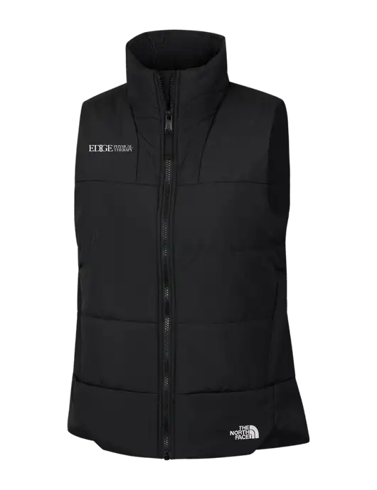 The North Face Womens Black Everyday Insulated Vest w/Edge Physical Therapy Logo