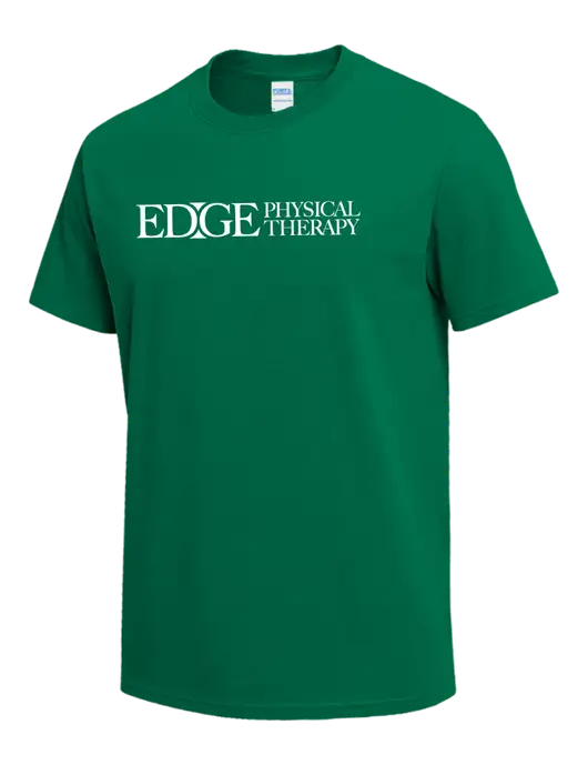 Kelly Green Heavyweight 6.1 oz T-Shirt w/Edge Physical Therapy Logo