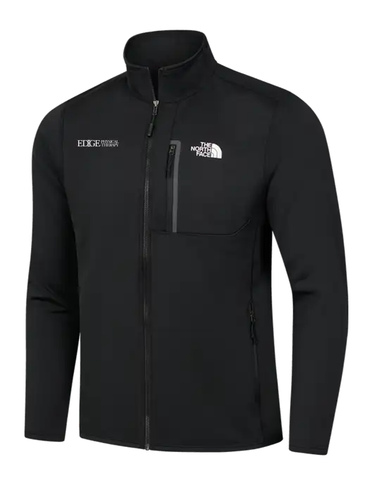 North Face Black Skyline Full-Zip Fleece Jacket w/Edge Physical Therapy Logo