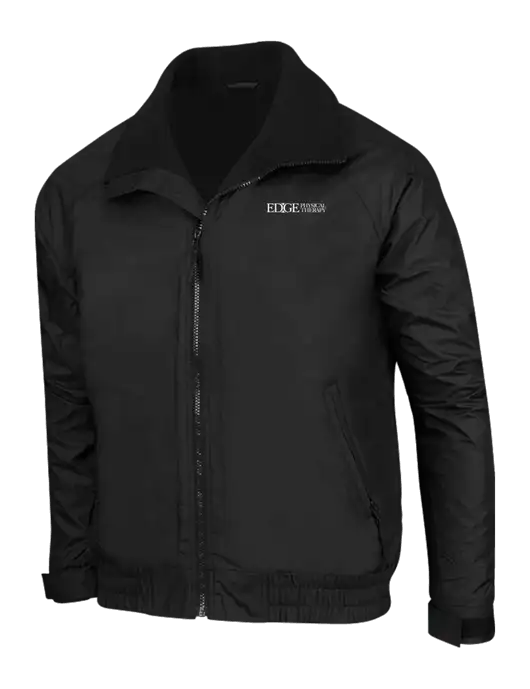 True Black/True Black Classic Competitor Jacket w/Edge Physical Therapy Logo