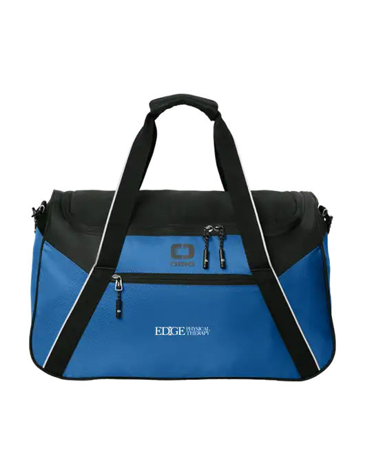 OGIO Light Navy/Black Inception Duffel w/Edge Physical Therapy Logo