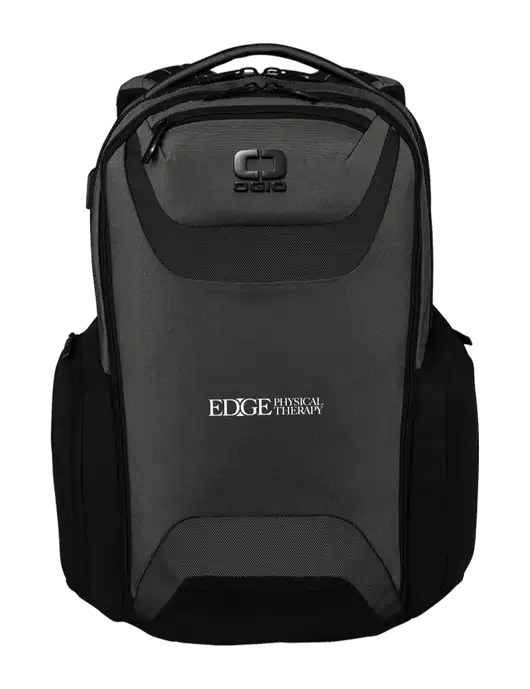 OGIO Tarmac Charcoal Connected Pack w/Edge Physical Therapy Logo