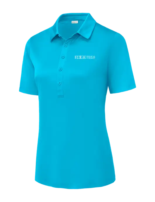 Sapphire Womens Posi-UV Pro Polo w/Edge Physical Therapy Logo