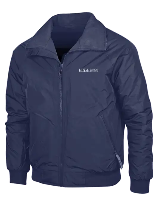 Navy/Navy Classic Challenger Jacket w/Edge Physical Therapy Logo