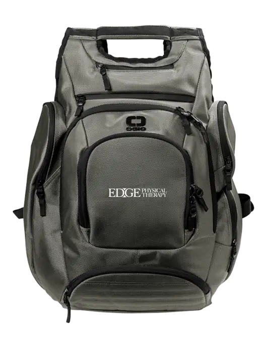 OGIO Medium Grey Metro Ballistic Laptop Backpack w/Edge Physical Therapy Logo