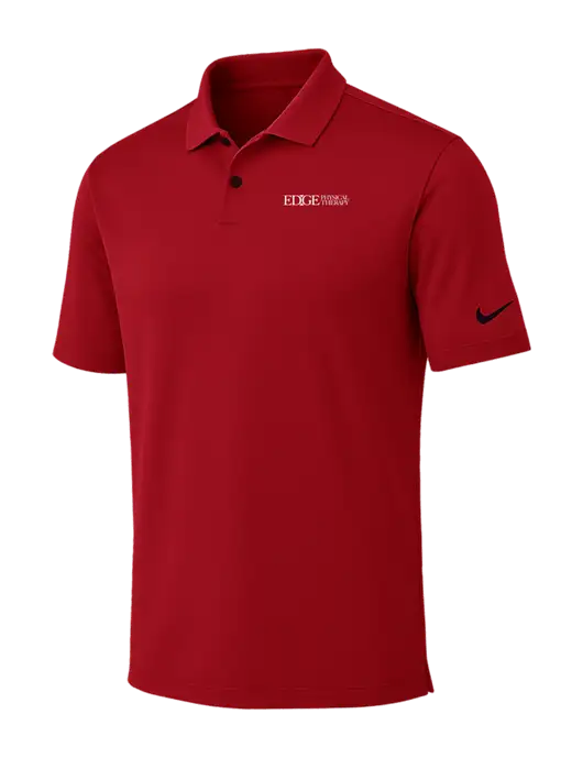 Nike Red Dri-FIT Vapor Polo w/Edge Physical Therapy Logo