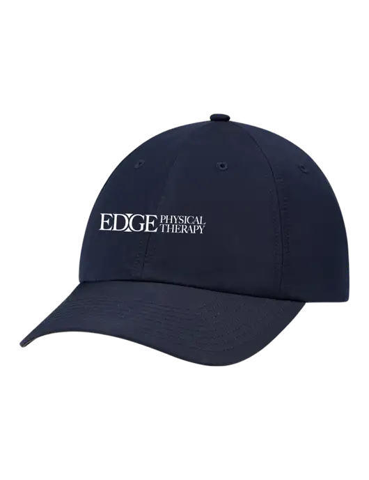 Richardson Relaxed Performance Lite Navy Cap w/Edge Physical Therapy Logo