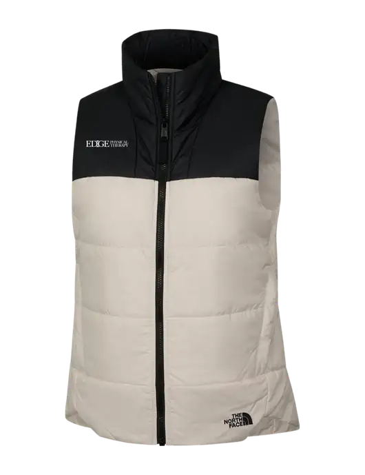 The North Face Womens Ivory Everyday Insulated Vest w/Edge Physical Therapy Logo