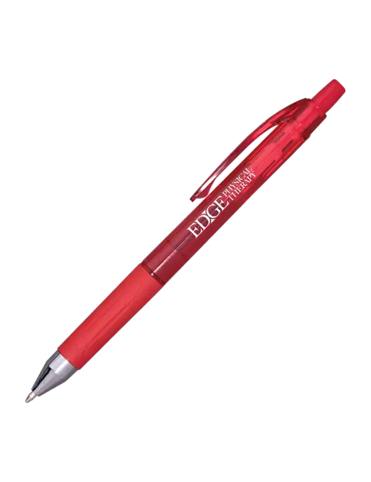 Translucent Red Tint Pen - Red Ink w/Edge Physical Therapy Logo