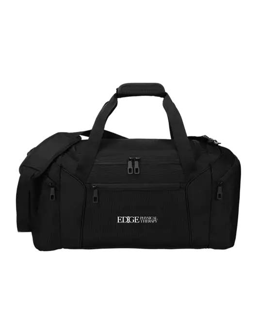 Slim & Lite Black Duffel    w/Edge Physical Therapy Logo
