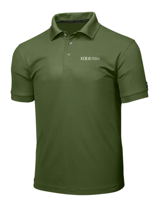 OGIO Olive Caliber 2.0 Polo w/Edge Physical Therapy Logo