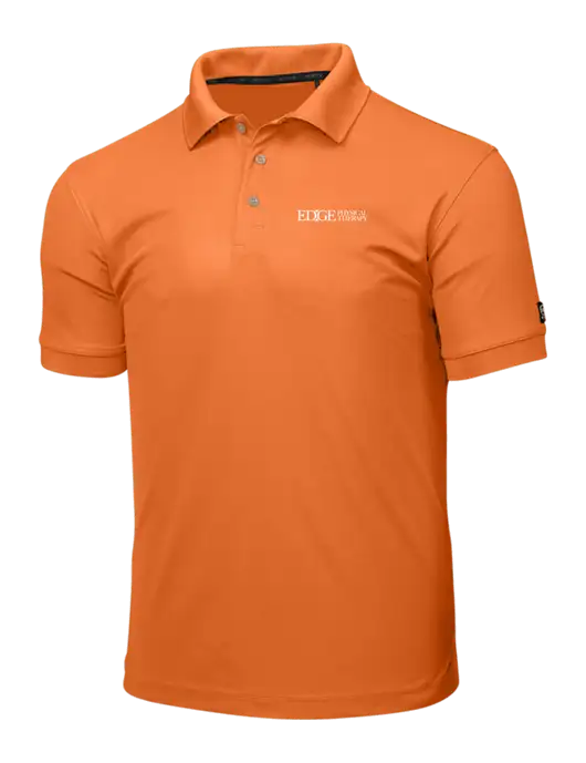 OGIO Orange Caliber 2.0 Polo w/Edge Physical Therapy Logo
