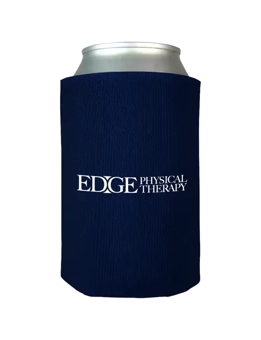 Dark Navy Foam Coolie w/Edge Physical Therapy Logo