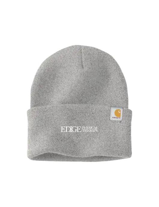 Carhartt Light Grey Heather Watch Cap 2.0 w/Edge Physical Therapy Logo