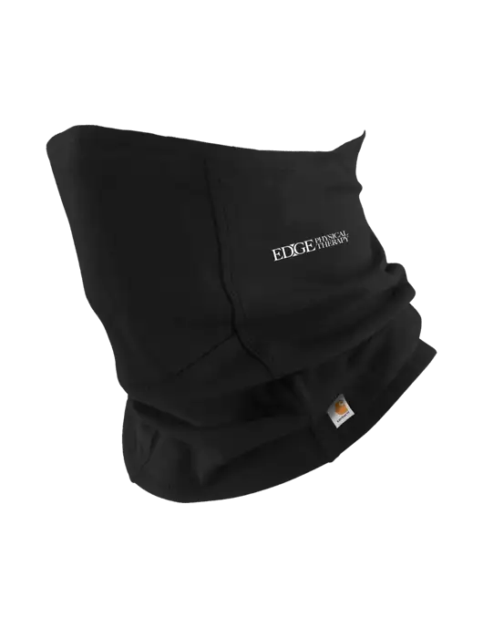 Carhartt Black Cotton Blend Filter Pocket Gaiter w/Edge Physical Therapy Logo