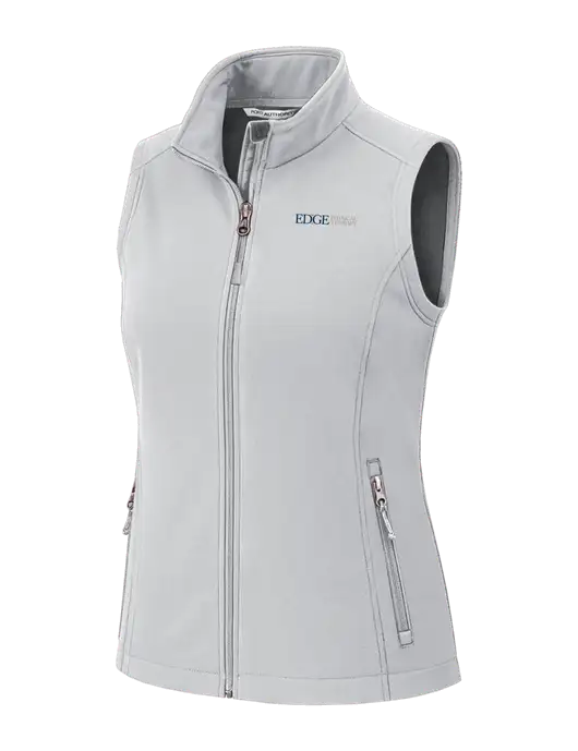 Marshmellow Womens Core Soft Shell Vest w/Edge Physical Therapy Logo