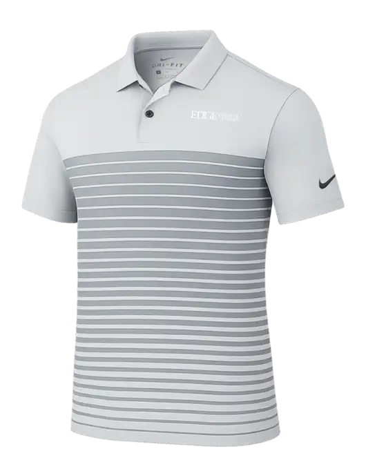Nike Light Grey Dri-FIT Vapor Block Polo w/Edge Physical Therapy Logo