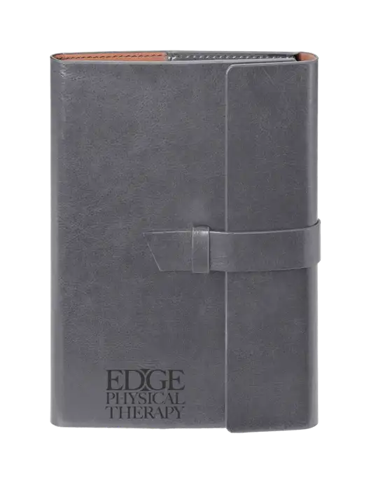 Fabrizio Grey 6.875 x 9.56 Portfolio w/Edge Physical Therapy Logo