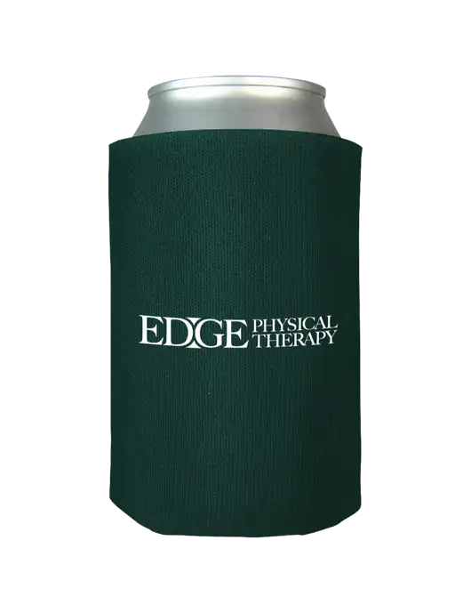 Dark Green Foam Coolie w/Edge Physical Therapy Logo
