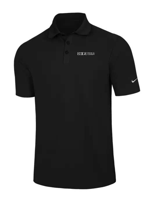 Nike Black Dri-FIT Classic Polo w/Edge Physical Therapy Logo